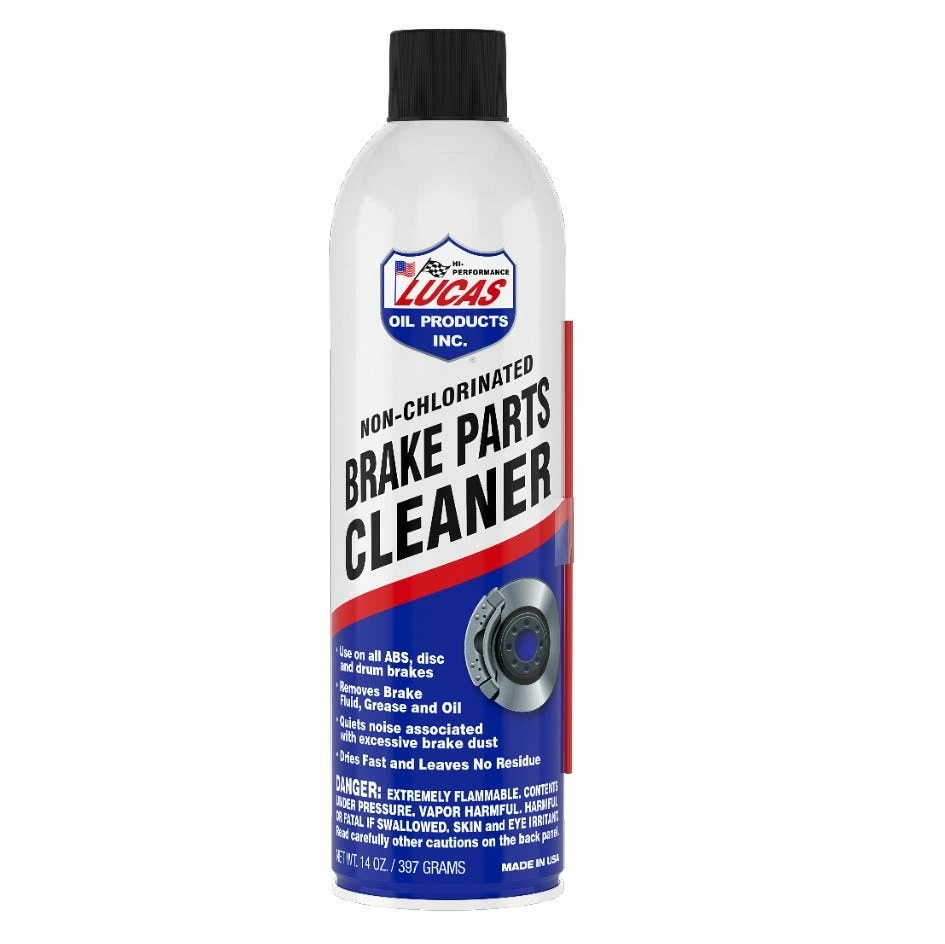 Lucas Oil Brake Parts Cleaner Aerosol, 45% VOC - 10157 - Fluids