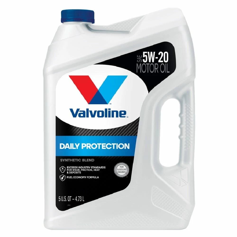 Valvoline Daily Protection SAE 5W-20 Synthetic Blend Motor Oil, 5 Quart - 881158