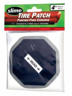 Slime 4-1/2 Inch Heavy Duty Bias Ply Tire Patches - 1029-A - Patches & Plugs
