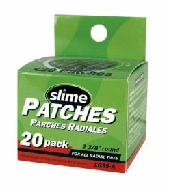 Slime 20 Piece 2-1/4 Inch Radial Tire Repair Patch Kit - 1035-A - Patches & Plugs
