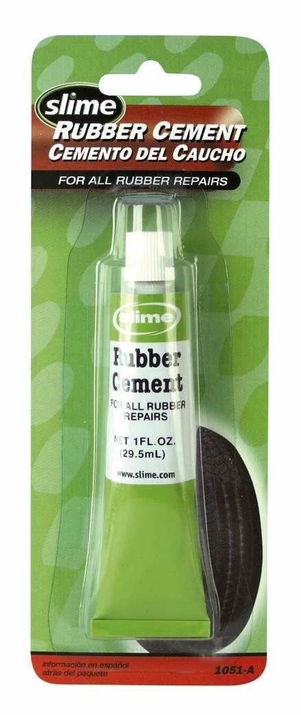 Slime 1 oz Rubber Tire Cement - 1051-A - Patches & Plugs