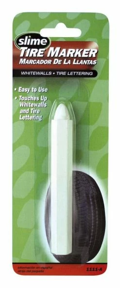 Slime White Tire Crayon Marking Tool - 20179 - Patches & Plugs