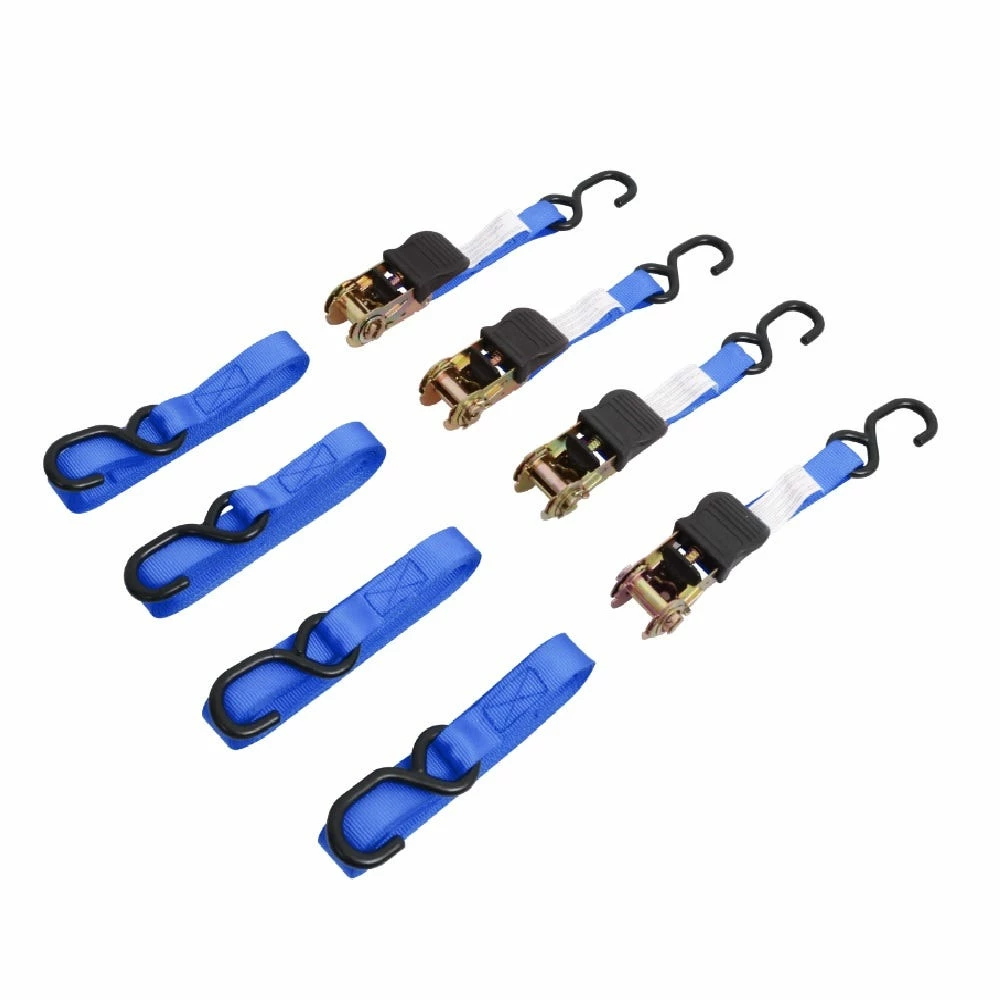 Providence 1" x 15' Ratchet Tie Down Straps, 4 Pack - 200211001010