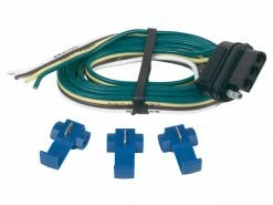 Hopkins Towing Solutions 48" 4-Wire Flat Car End with 3 Splices 48025 - Wiring Kits