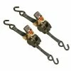 Erickson 2-pack 1" x 6' Retractable Ratchet Straps 34413 - Towing