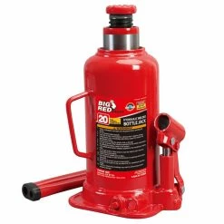 Big Red 20-Ton Welded Bottle Jack - T92003B - Jack Stands