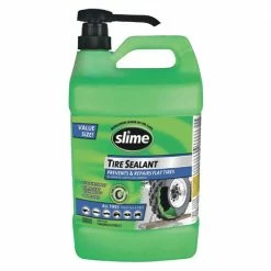 Slime Heavy Duty Tire Sealant with Pump, 1 Gallon - 10163 - Tire Sealants