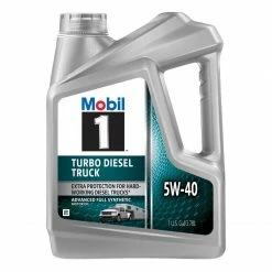 Mobil 1 Turbo Diesel Truck Full Synthetic Motor Oil 5W-40, 1 Gal. - 122260 - Greases & Lubricants