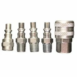 Milton 5-Piece 1/4 Inch NPT A-Style Coupler and Plug Kit - S-213 - Core Housing