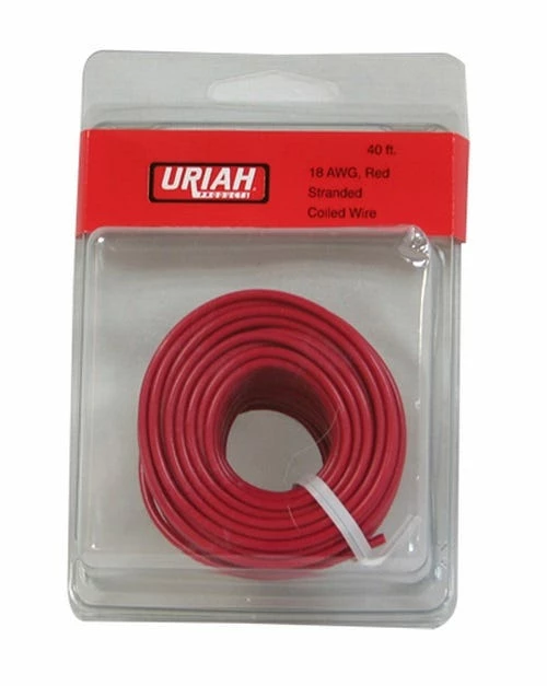 Uriah Products Uriah Wire 18 Awg Stranded Red Insulation (40') -UA501850 - Maintenance & Parts - Image 2