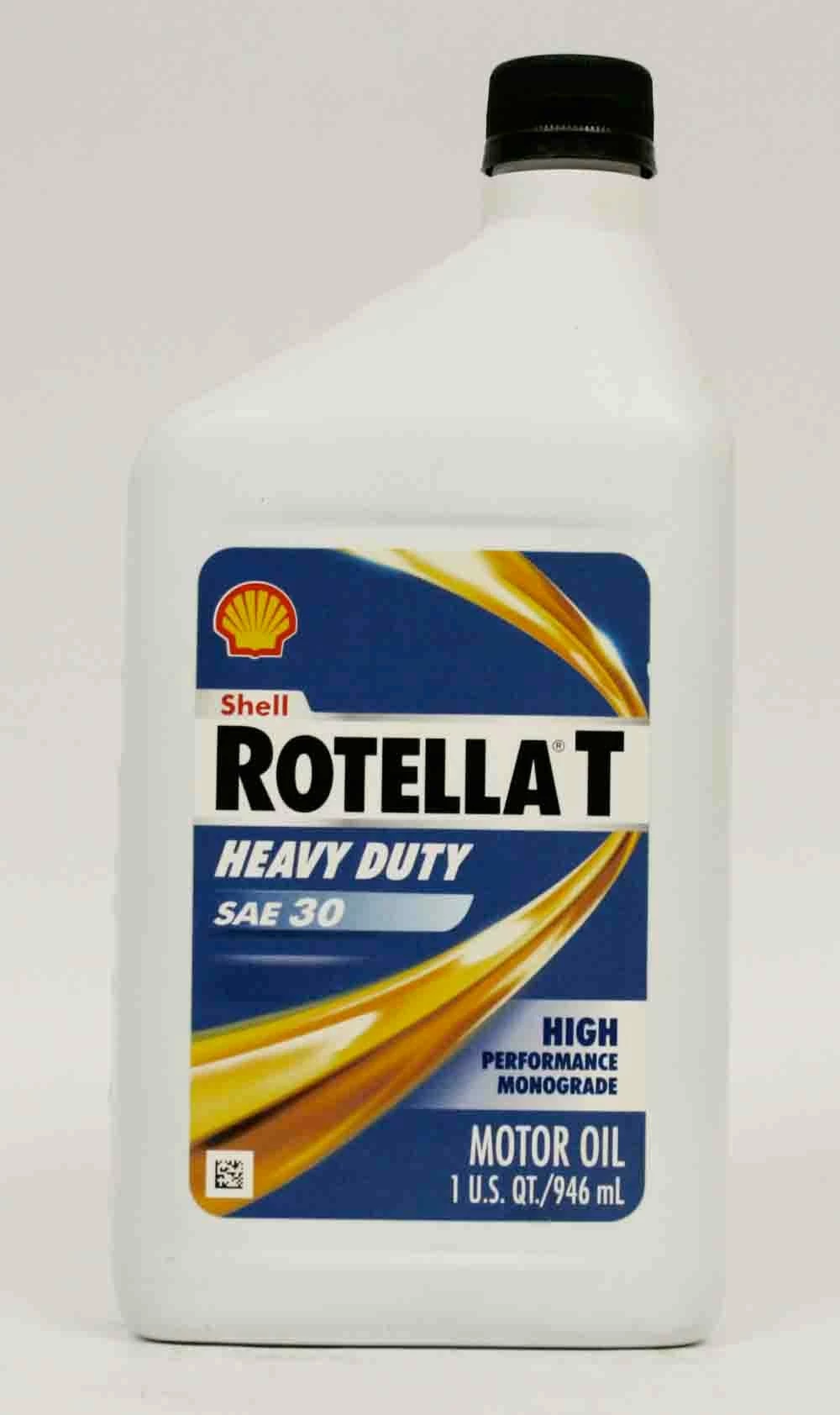 Shell Rotella T1 30-WT Motor Oil, 1 Quart -550054461 - Image 2