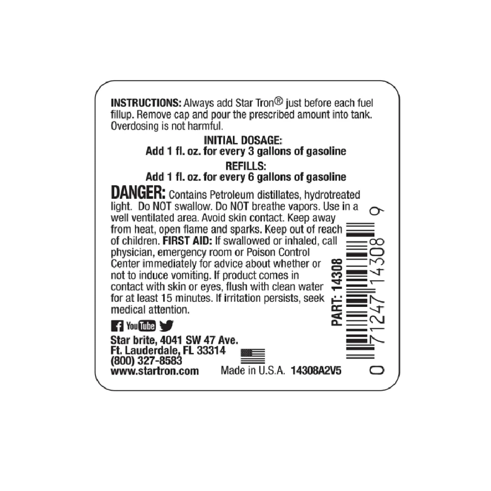 StarTron Enzyme Fuel Treatment SEF - 14308 - Gasoline Additives - Image 2