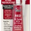 J.B. Weld J-B Weld Red High Temperature RTV Silicone Gasket Maker and Sealant, 3 oz. - 31314 - Adhesives