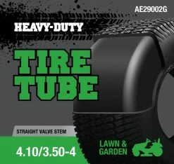 Heavy Duty Lawn & Garden Tire Tube 4.10/3.50-4 AE29002G - Automotive Tires