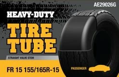 Heavy Duty Passenger Tire Tube Fr 15 155/165R-15 AE29026G - Automotive Tires