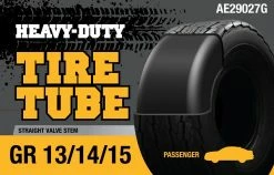 Heavy Duty Passenger Tire Tube GR 13/14/15 AE29027G - Automotive Tires