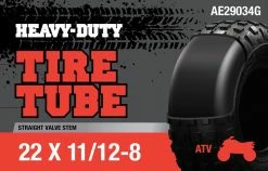 Heavy Duty ATV Tire Tube 22x11/12-8 AE29034G - Automotive Tires