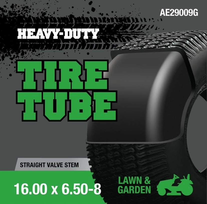 Heavy Duty Lawn & Garden Tire Tube 16x6.50-8 AE29009G - Automotive Tires