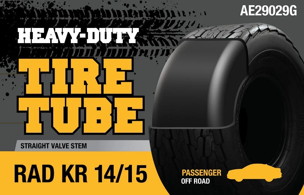 Heavy Duty Passenger Off-Road Tire Tube RAD KR 14/15 AE29029G - Automotive Tires