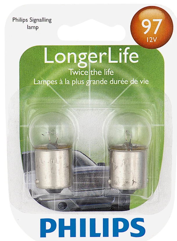 Phillips 97 LongerLife Mini Bulb 97LLB2 - Automotive Lighting