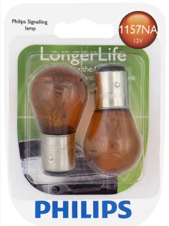 Phillips LongerLife Mini Bulb - 1157NALLB2 - Automotive Lighting