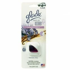 Glade Auto Vent Oil Air Freshener Lavender/Vanilla - AUTO805026