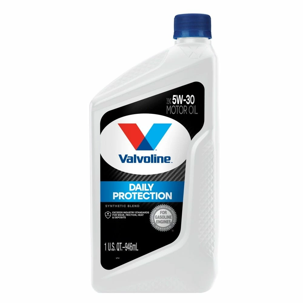 Valvoline Daily Protection SAE 5W-30 Synthetic Blend Motor Oil, 1 Quart - 797975