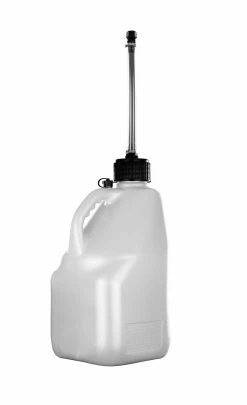 Semco White Polyethylene Fluid Container, 5 Gallon - 3973 - Gas Cans