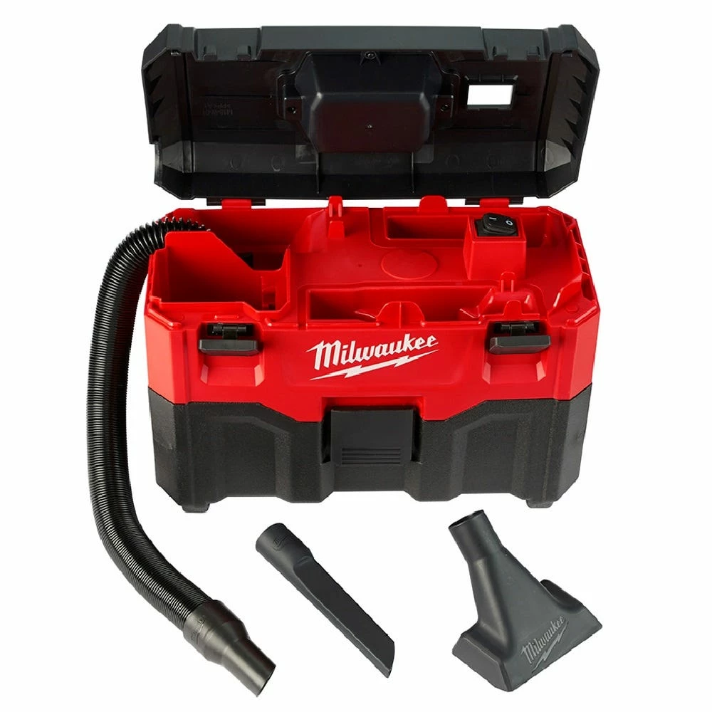 Milwaukee M18 18Volt Lithium Ion Cordless 2-Gallon Wet/Dry Vacuum Bare Tool Only - 0880-20 - Shop Vacuums - Image 4