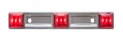 Optronics 9-Led Stainless Steel Identification Light Bar Base - MCL97RK - Accessories & Gear