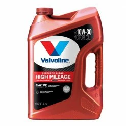 Valvoline High Mileage with MaxLife Technology SAE 10W-30 Synthetic Blend Motor Oil, 5 Quart - 881161