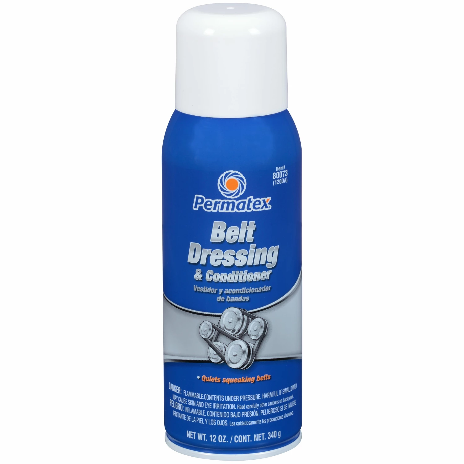 Permatex 120DA Belt Dressing, 12 oz - 80073 - Lubrication Greases - Image 2