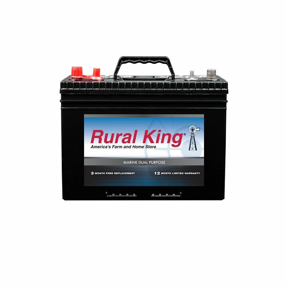 Rural King Nautilus Marine and RV Dual Purpose Battery - MRU27 - Marine Batteries