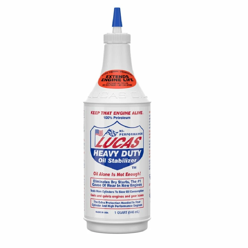 Lucas Heavy Duty Oil Stabilizer, 1 Quart - 10001 - Motor Oil