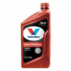 Valvoline High Mileage with MaxLife Technology SAE 10W-40 Synthetic Blend Motor Oil, 1 Quart - 797977