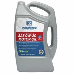 Providence Automotive 0W20 Full Synthetic Motor Oil, 5 Quart - PA-0W205S