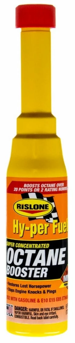 Bar's Leaks Rislone Hy-per Fuel Octane Booster - 4747 - Oil Additives