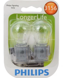 Phillips 3156 LongerLife Mini Bulb 3156LLB2 - Automotive Lighting