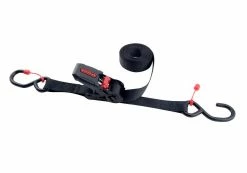 Erickson 2 pack 1 inch X 15 inch Soft Grip Ratchet with Cap Locks 1300 pounds (31407) - Straps