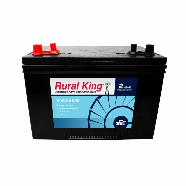 Rural King Premium EFB Marine and RV Battery - Rural King-EFB27DP - Auto Batteries