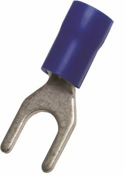 Uriah Products Uriah Blue Spade Terminal #10 Stud 16-14 Awg 15 Pack -UA611500 - Maintenance & Parts