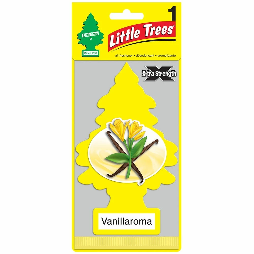 Little Tree Air Freshener Vanillaroma X-tra Strength 1 pack - Interior Accessories