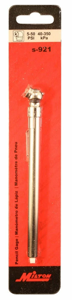 Milton Pencil type Passenger Tire Gauge - 5 -50 PSI - S-921 - Gauges - Image 3