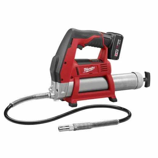 Milwaukee M12 Cordless Lithium-Ion Grease Gun - 2446-21XC - Grease Guns