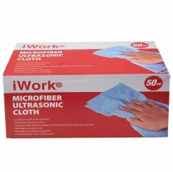 iWork Microfiber Ultrasonic Cloth, 50 Pieces - RKF-89-998-0204-49633 - Vehicle Cleaners
