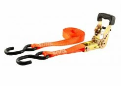 Erickson 4 pack 1 inch X 15 foot Rubber Handle Ratchet 2000 pounds (31416) - Straps