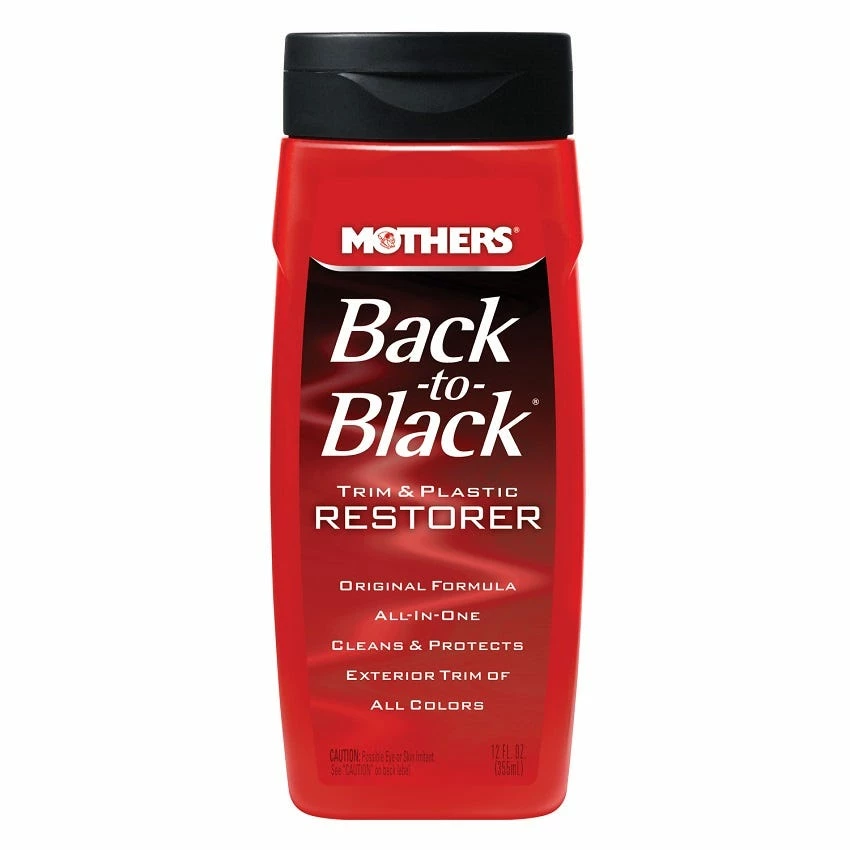 Mothers Back-to-Black Trim & Plastic Restorer 12 oz - 6112 - Vehicle Cleaners