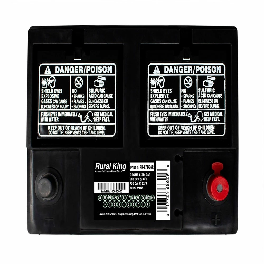 Rural King Premium EFB Automoitive Battery - Rural King-EFB96R - Batteries & Accessories - Image 2