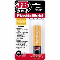 J.B. Weld J-B Weld PlasticWeld Plastic Repair Epoxy Putty-2 oz. 8237 - Adhesives