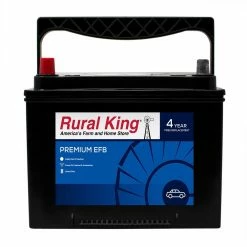 Rural King Premium EFB Automotive Battery - Rural King-EFB34 - Batteries & Accessories